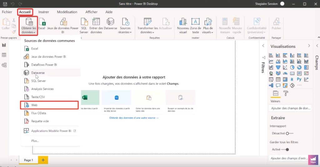 donnees power bi